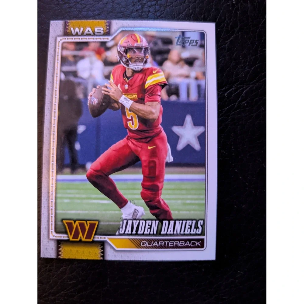 2026 Topps Jayden Daniels #196 Washington Commanders QB Football Card